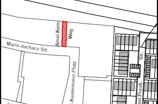 Amsi-Kern-Weg Verlauf