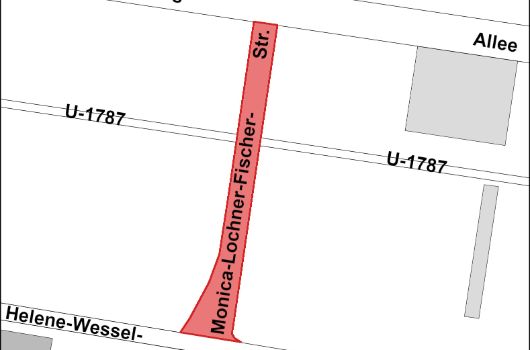 Verlauf Monica-Lochner-Fischer-Straße