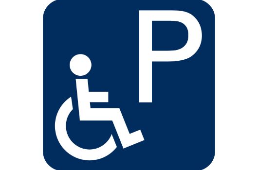 Piktogramm: Behindertenparkplatz