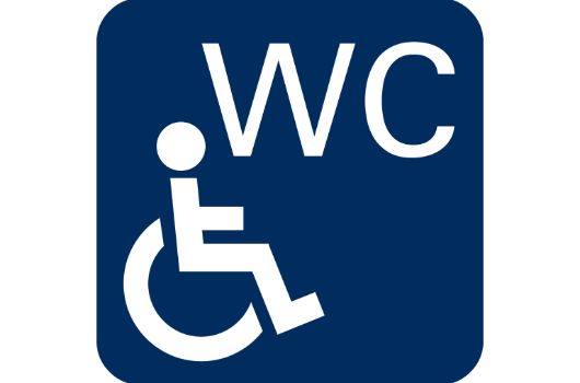 Piktogramm: Behinderten WC