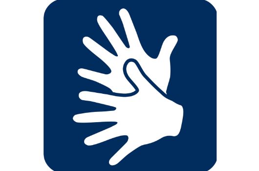 Piktogramm: Gebärdensprache