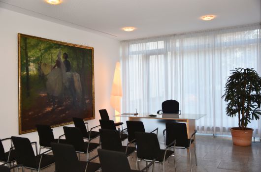 Der Trausaal aus Gästesicht