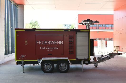 Lichtmastanhänger FwA Lima 125 kVA 