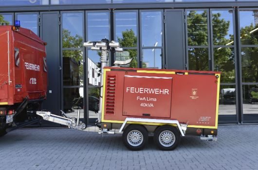 Lichtmastanhänger FwA Lima 40 kVA 