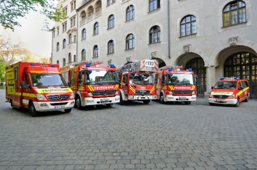 Münchner Löschzug FW1 2011