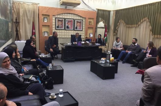 Kennenlernen bei der Sondierungsreise