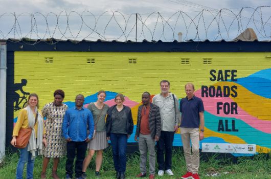 Münchner*innen in Harare für nachhaltige Mobilität 