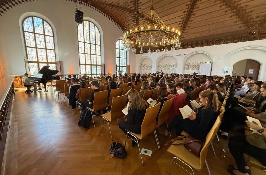 50 Jahre Internationale Klassen - Blick in den Rathaussaal 