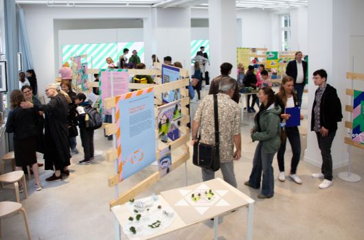 Blick in Ausstellung