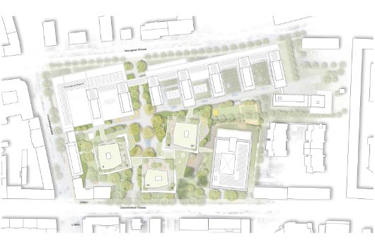 Lageplan Dachaufsicht