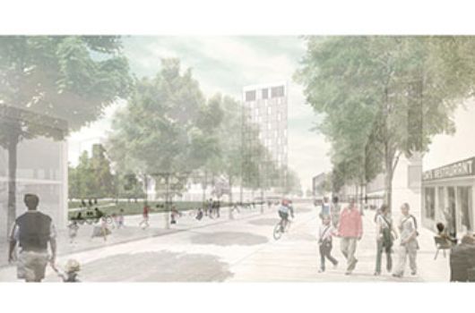 Visualisierung Promenade