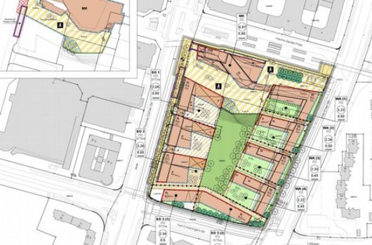 Bebauungsplan 1609, Stand: 24. Oktober 2016