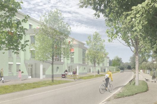 Hirmerei: Perspektive Eversbuschstraße