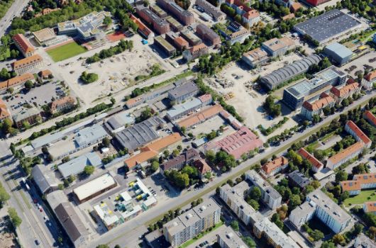 Schrägluftdarstellung Kreativquartier