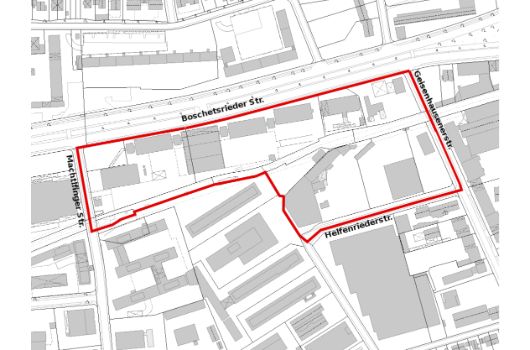 Planungsumgriff Machtlfinger Straße