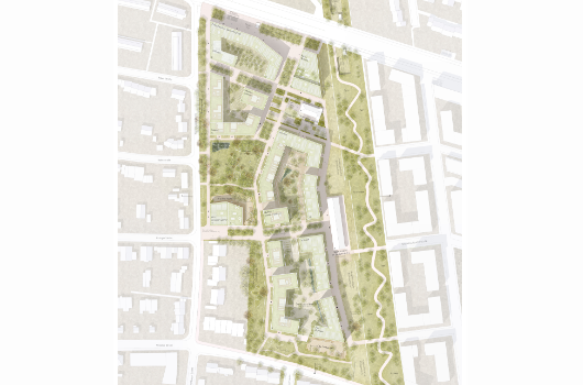 2. Preis: Lageplan Variante B