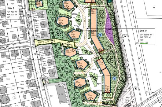Bebauungsplan-Entwurf Münchberger Straße