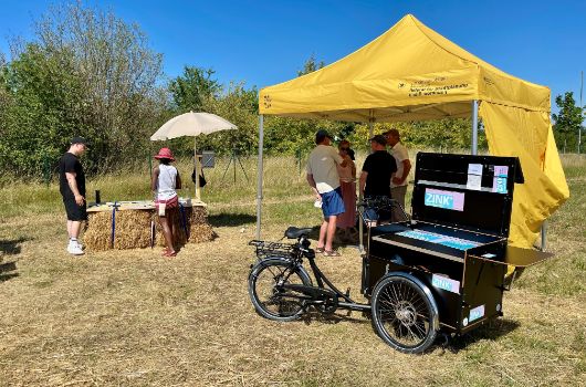 ZINK Tage Infostand LHM mit Inforad MNO