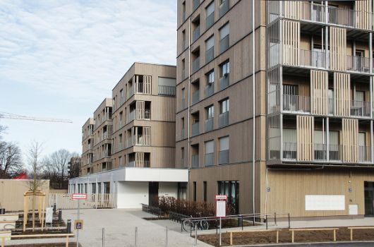 Ökologische Mustersiedlung im Prinz-Eugen-Park