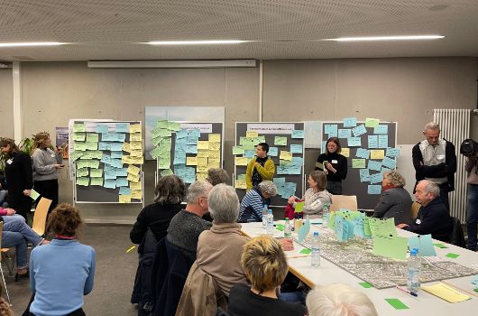 Landschaftspark West, 1. Workshop Präsentation der Ergebnisse