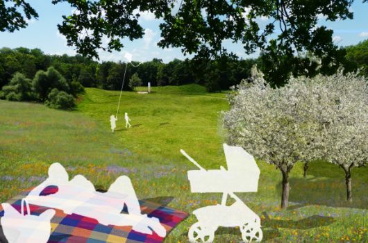 Visualisierung Picknickwiese Teufelsberg
