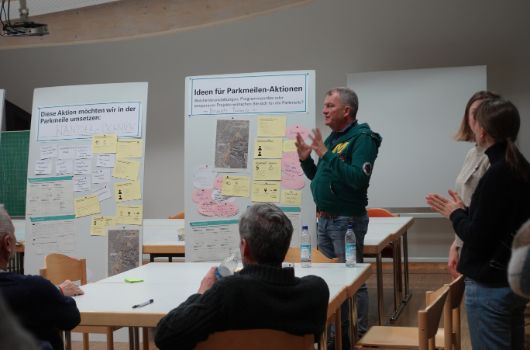 1. Ideenwerkstatt 2023 Parkmeile Trudering