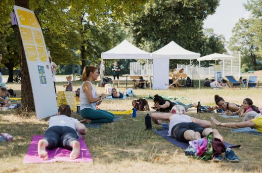 Sportaktionstag in der Parkmeile Feldmochinger Anger