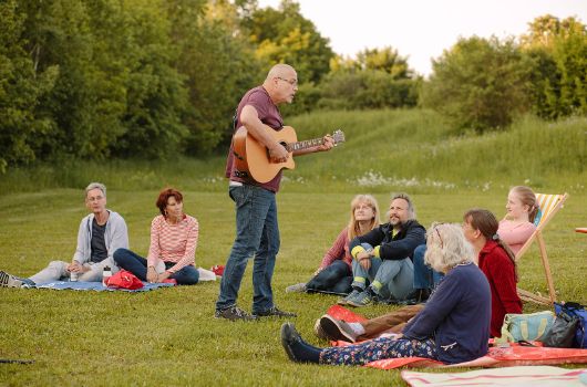 Aktionstag Wanderpicknick in der Parkmeile Trudering-Neuperlach