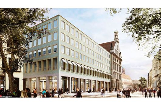 Fußgängerzone nach Osten