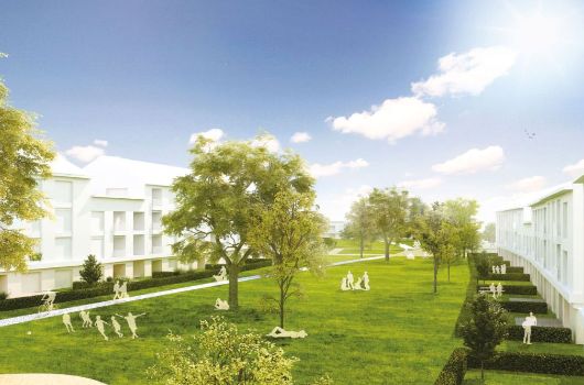 Perspektive Grünraum