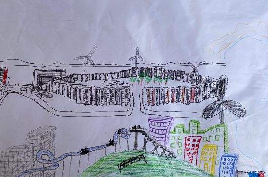 Bunte Ideen entstanden für Neuperlach in der Zukunft. 