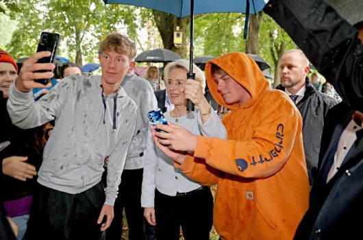 Ursula von der Leyen in Neuperlach
