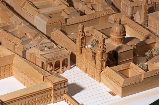 Stadtmodell: Odeonsplatz Theatinerkirche