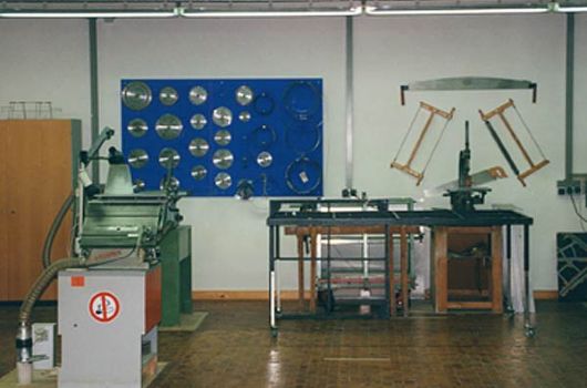 Modellbauwerkstatt: Arbeitsplatz