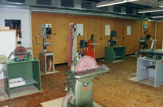 Modellbauwerkstatt: Arbeitsplatz