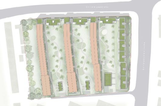 Lageplan der Chiemgaustraße
