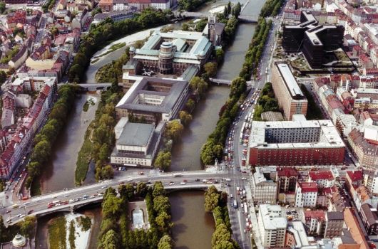 Isarinsel mit Deutschem Museum