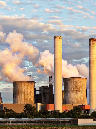 Industrieschornsteine.