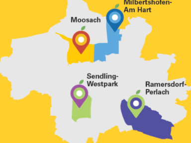 Gesundheitstage - Stadtplangrafik