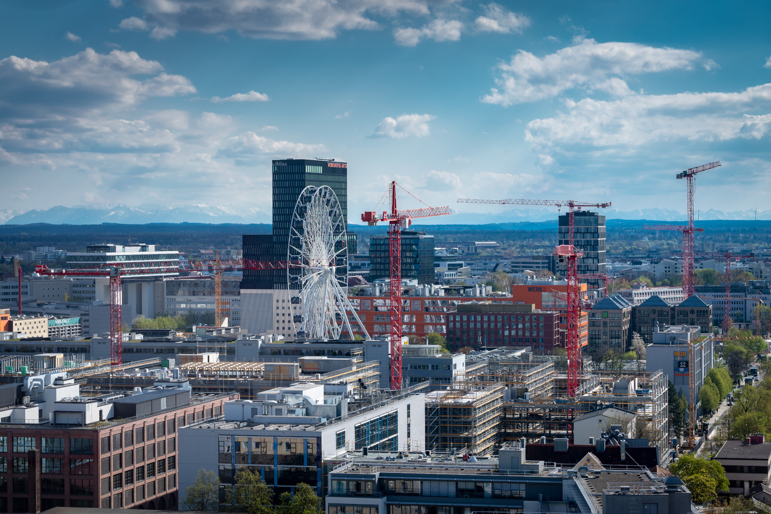 Blick über das Werksviertel München