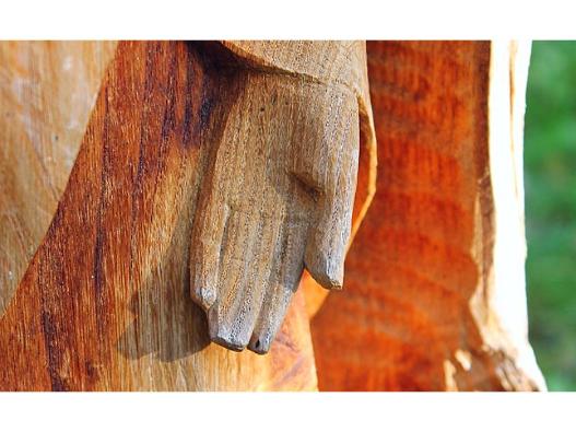 Skulptur im Friedhof Sendling